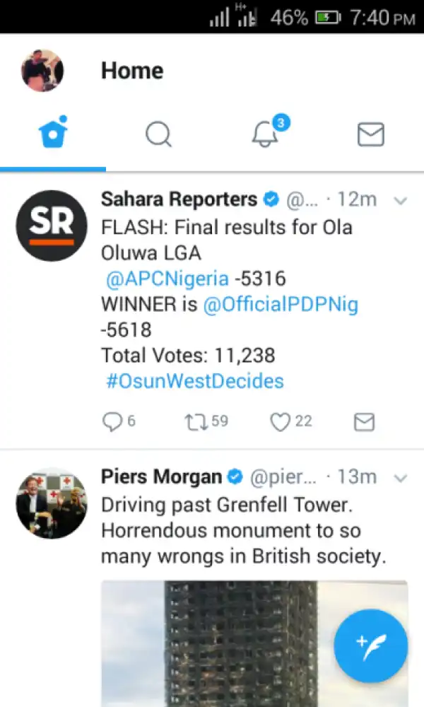 UPDATE : Osun West Decides!! Final Result Released From 10 LG.